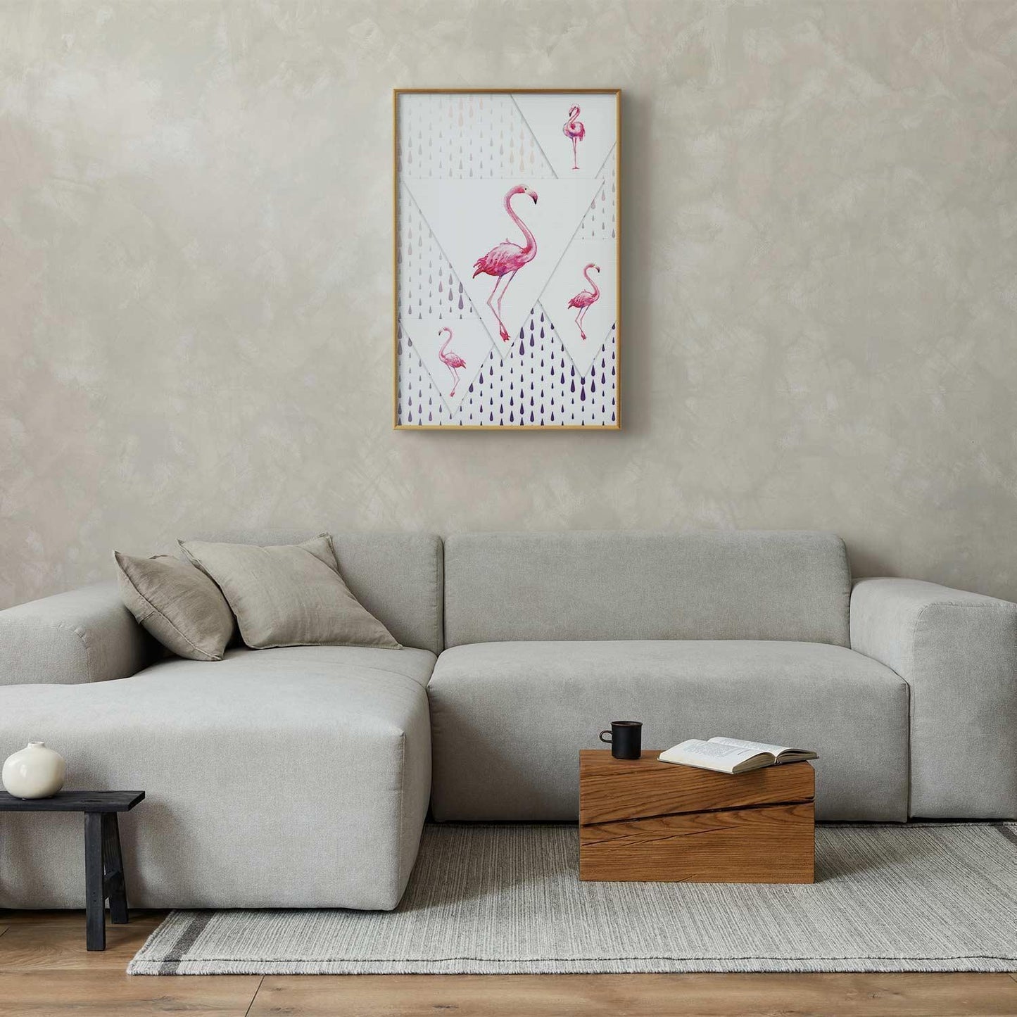 Poster - Flamingo Family Artgeist