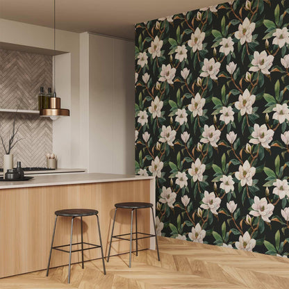 Tapete - White Magnolias