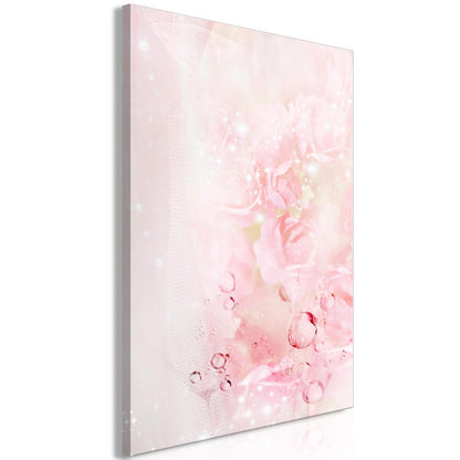 Leinwandbild - Pink Nature (1 Part) Vertical Artgeist