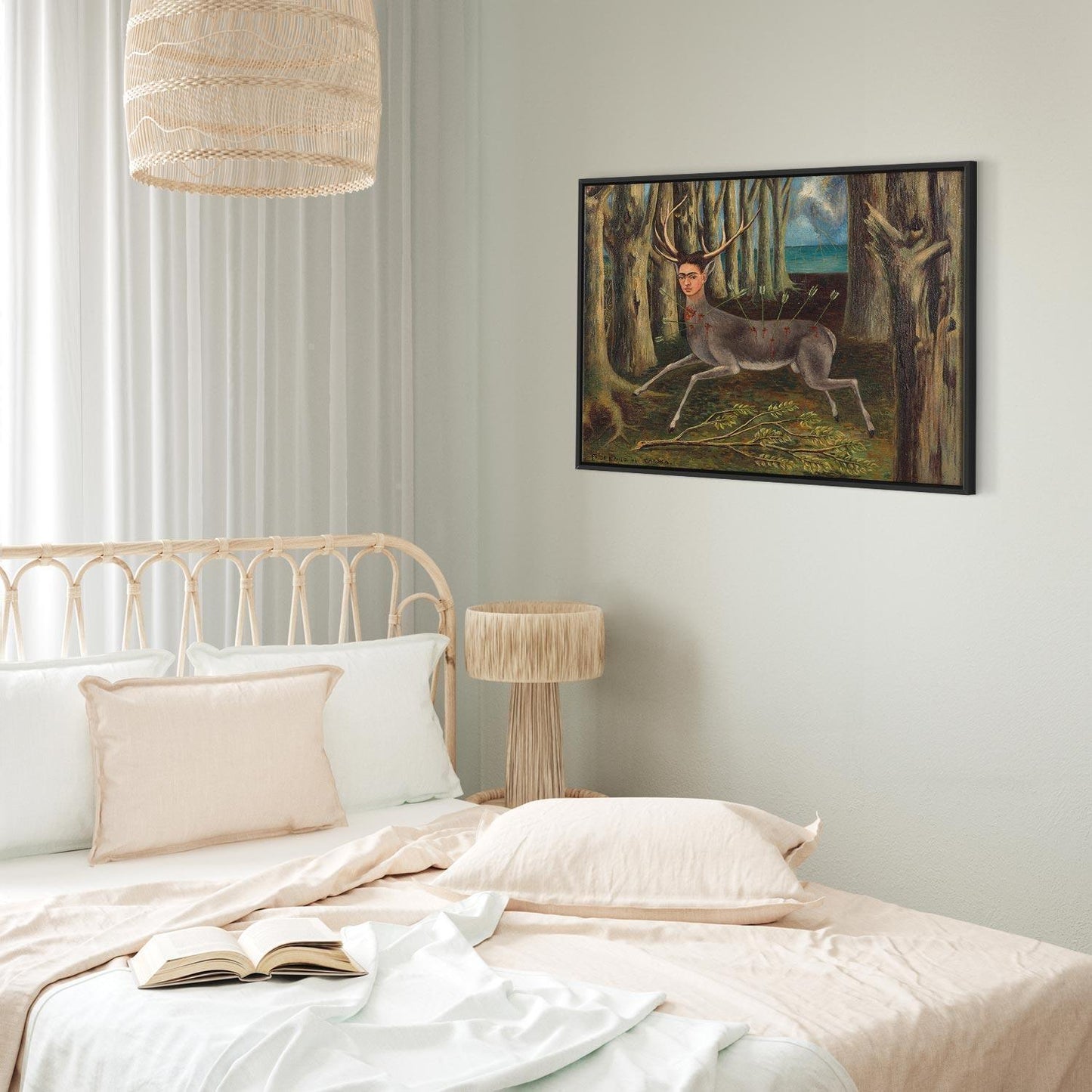 Leinwandbild - Frida Kahlo – The Wounded Deer