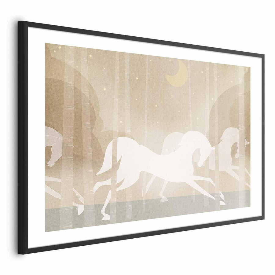 Poster - Galloping Horses Artgeist