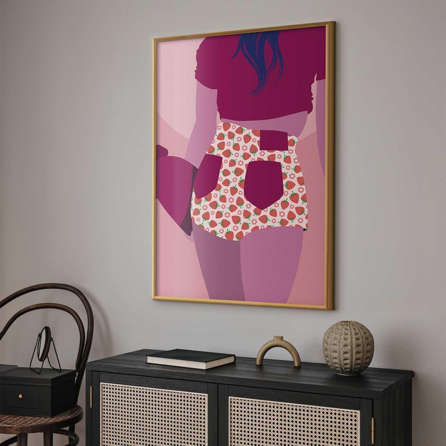 Poster - Strawberry Shorts Artgeist
