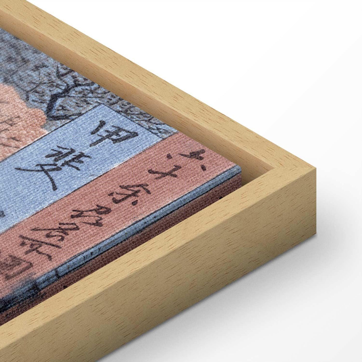 Leinwandbild - Utagawa Hiroshige – The monkey bridge in the Kai province