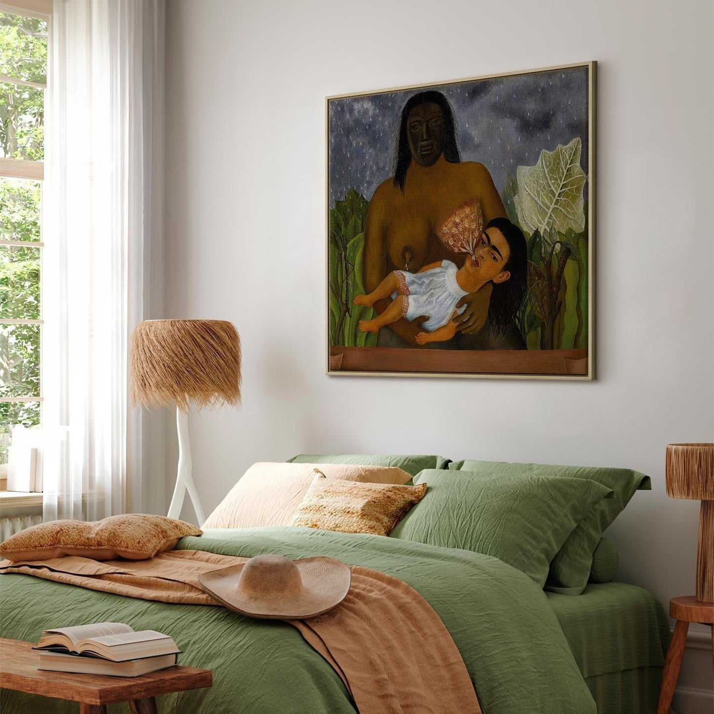 Leinwandbild - Frida Kahlo – My Nurse and I