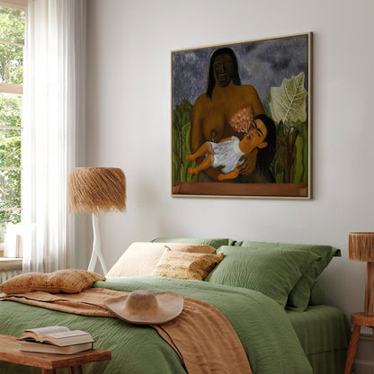 Leinwandbild - Frida Kahlo – My Nurse and I