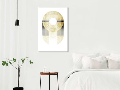 Leinwandbild - Gold Trophy (1 Part) Vertical Artgeist