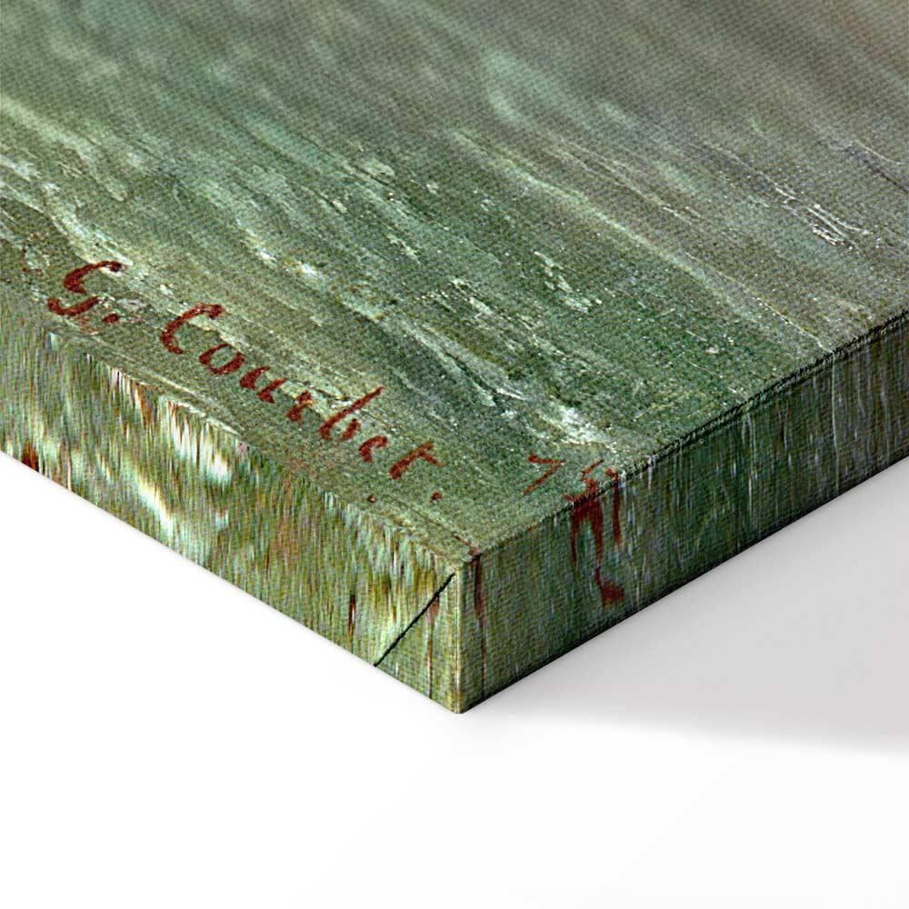 Leinwandbild - Gustave Courbet -Chillon Castle