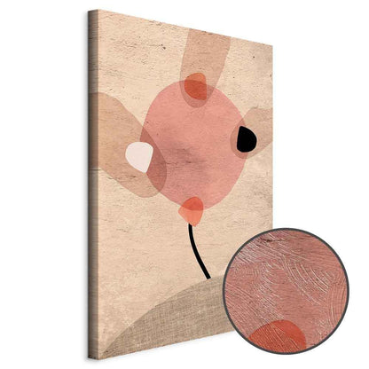 Leinwandbild - Windmill on the Hill (1 Part) Vertical