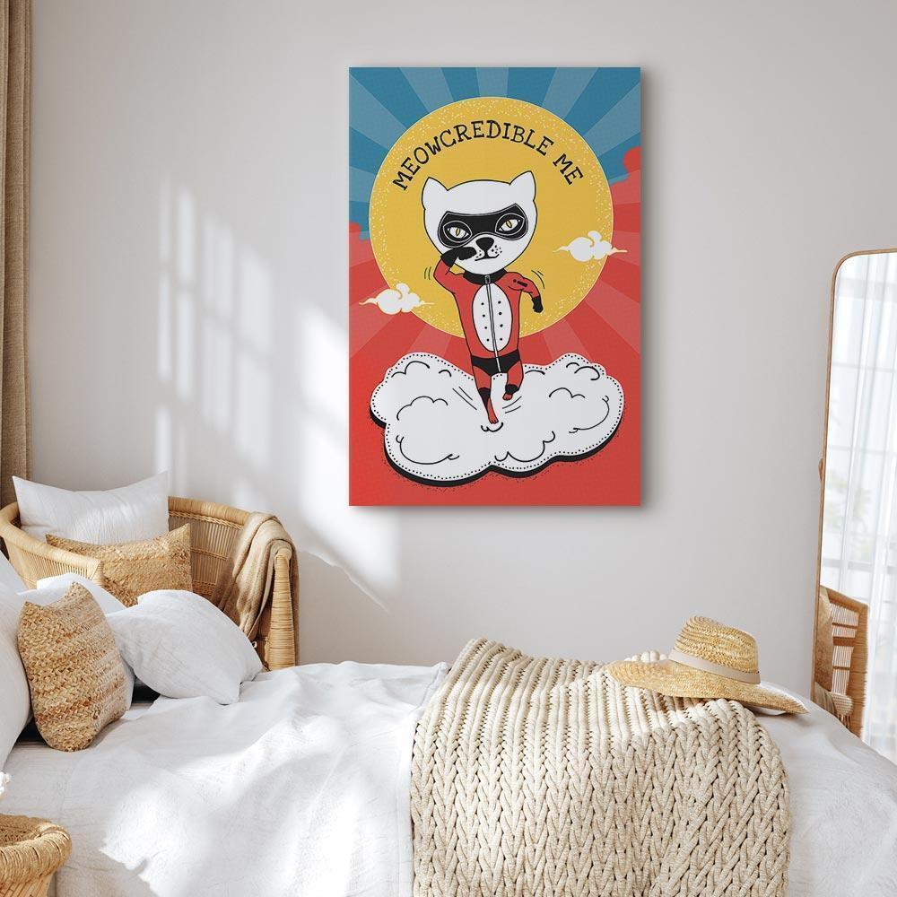 Leinwandbild - Dear Cat (1 Part) Vertical