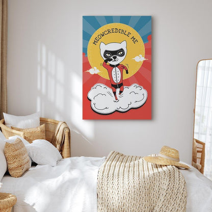 Leinwandbild - Dear Cat (1 Part) Vertical