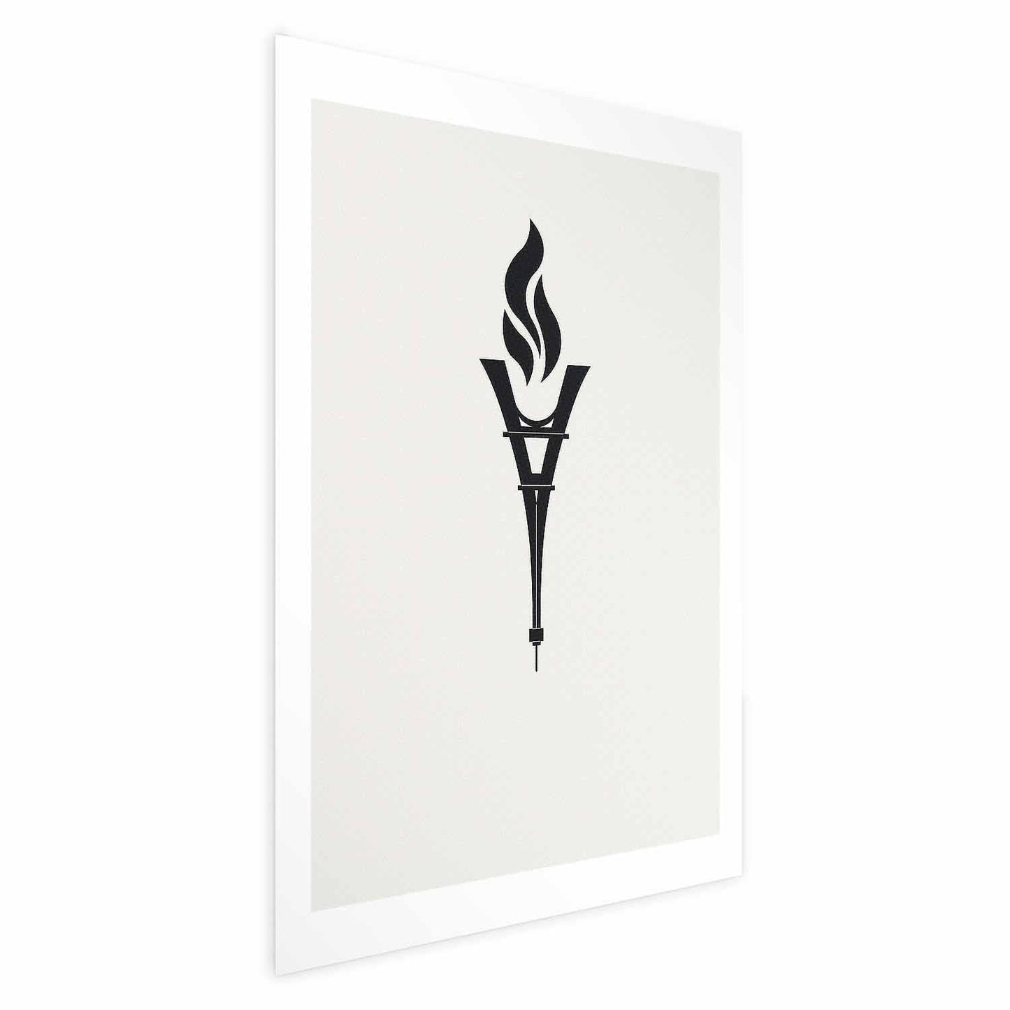 Poster - Torch Shaped Like the Eiffel Tower Artgeist