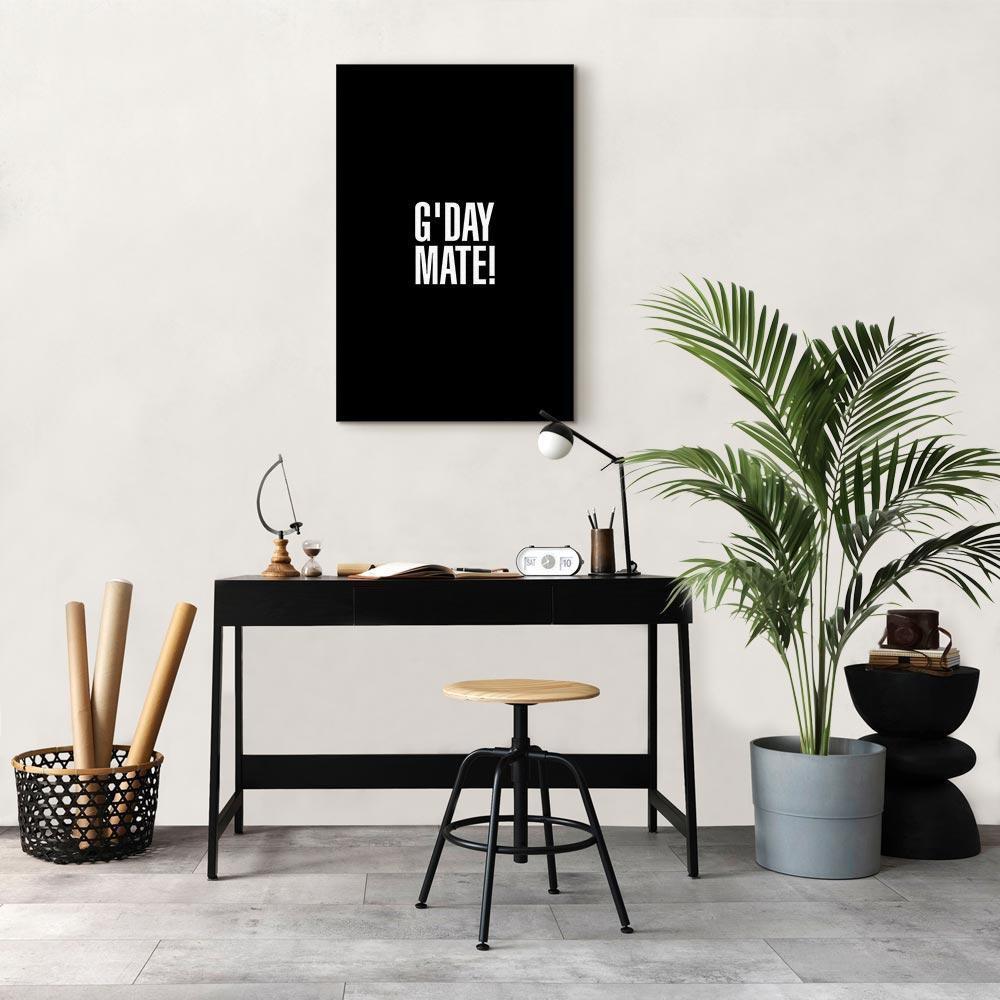 Leinwandbild - G'day Mate (1 Part) Vertical