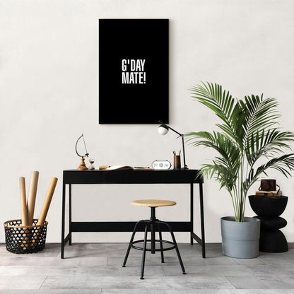 Leinwandbild - G'day Mate (1 Part) Vertical