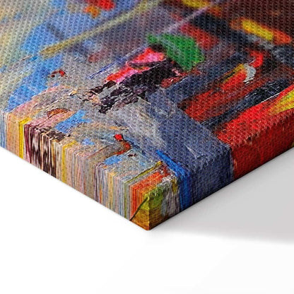 Leinwandbild - Rainy Paris