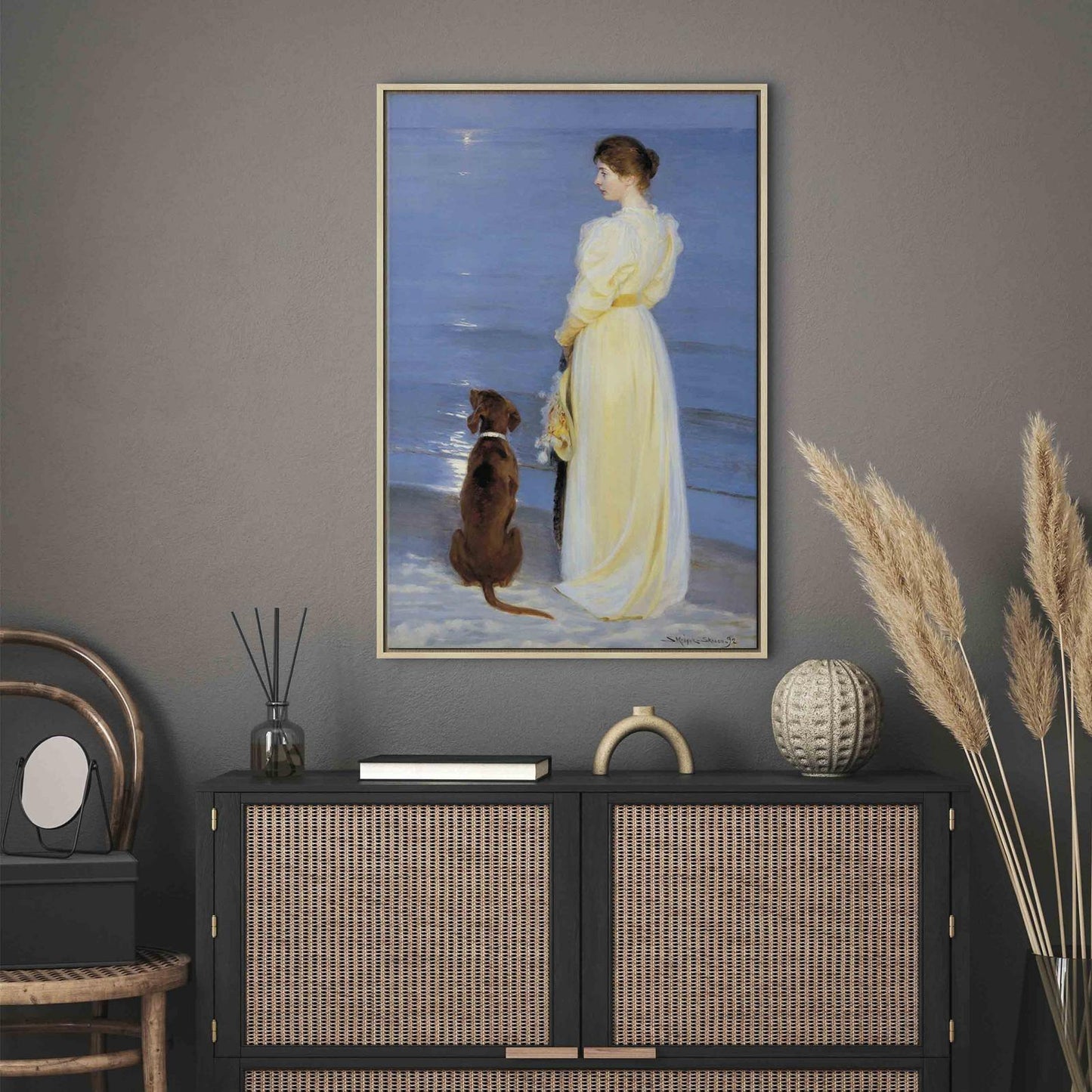 Leinwandbild - Peder Severin Kroyer – Summer Evening in Skagen