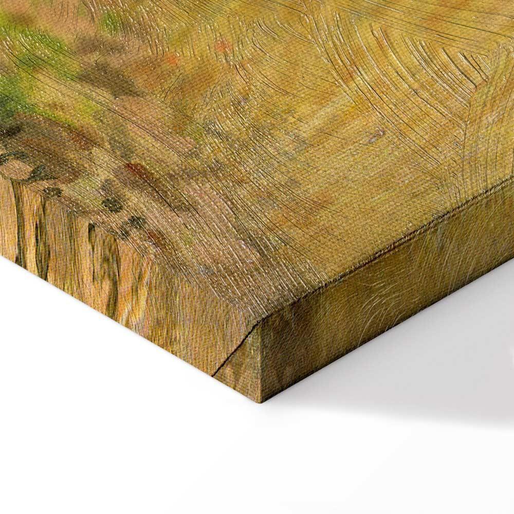 Leinwandbild - Alfred Sisley – Grain fields on the hills of Argenteuil