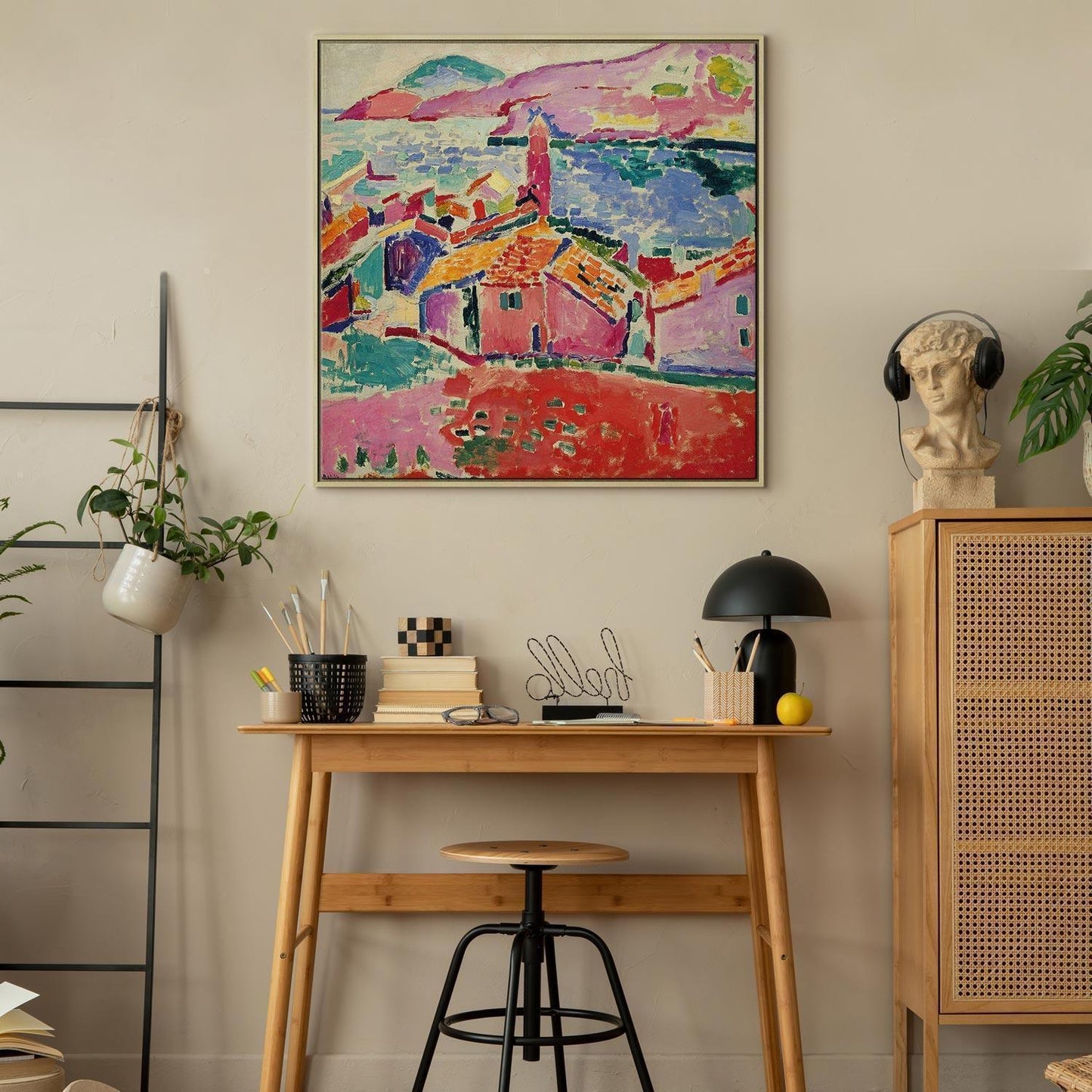 Leinwandbild - Henri Matisse – View of Collioure