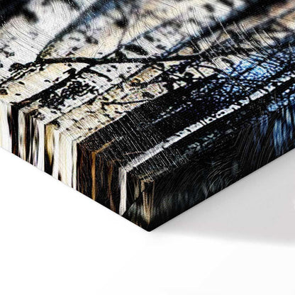 Leinwandbild - Frosty January (1 Part) Vertical