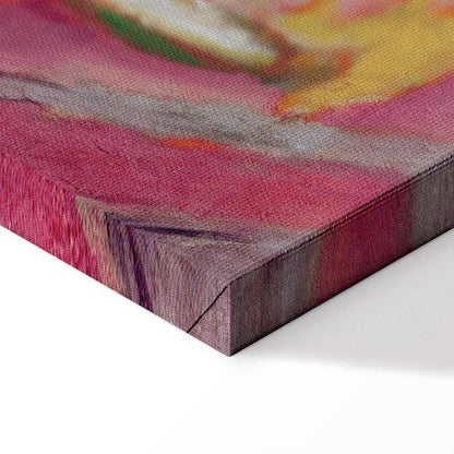 Leinwandbild - Franz Marc – Nude with cat