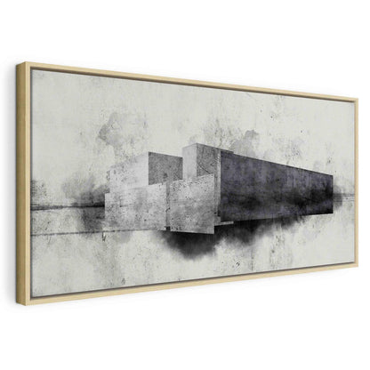 Leinwandbild Architectural Variation – Modernes Architekturmotiv für stilvolle Räume