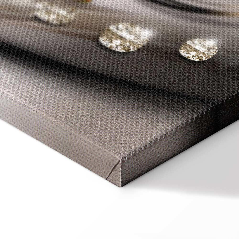 Leinwandbild - Orchid with Diamonds