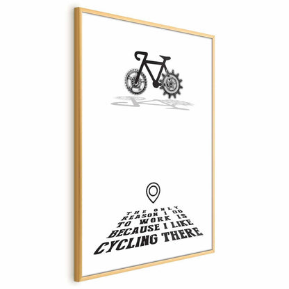 Poster - I Like Cycling Artgeist