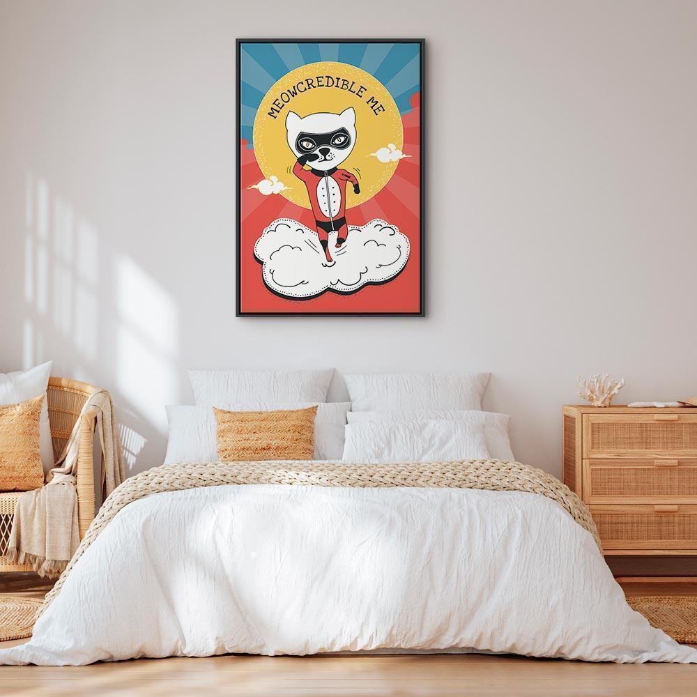 Leinwandbild - Dear Cat (1 Part) Vertical