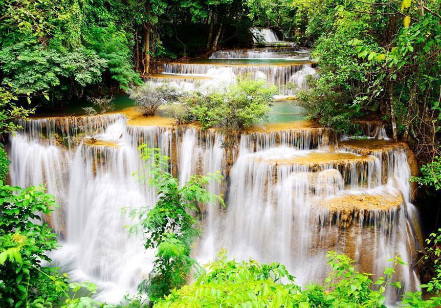 Fototapete - Thai waterfall Artgeist