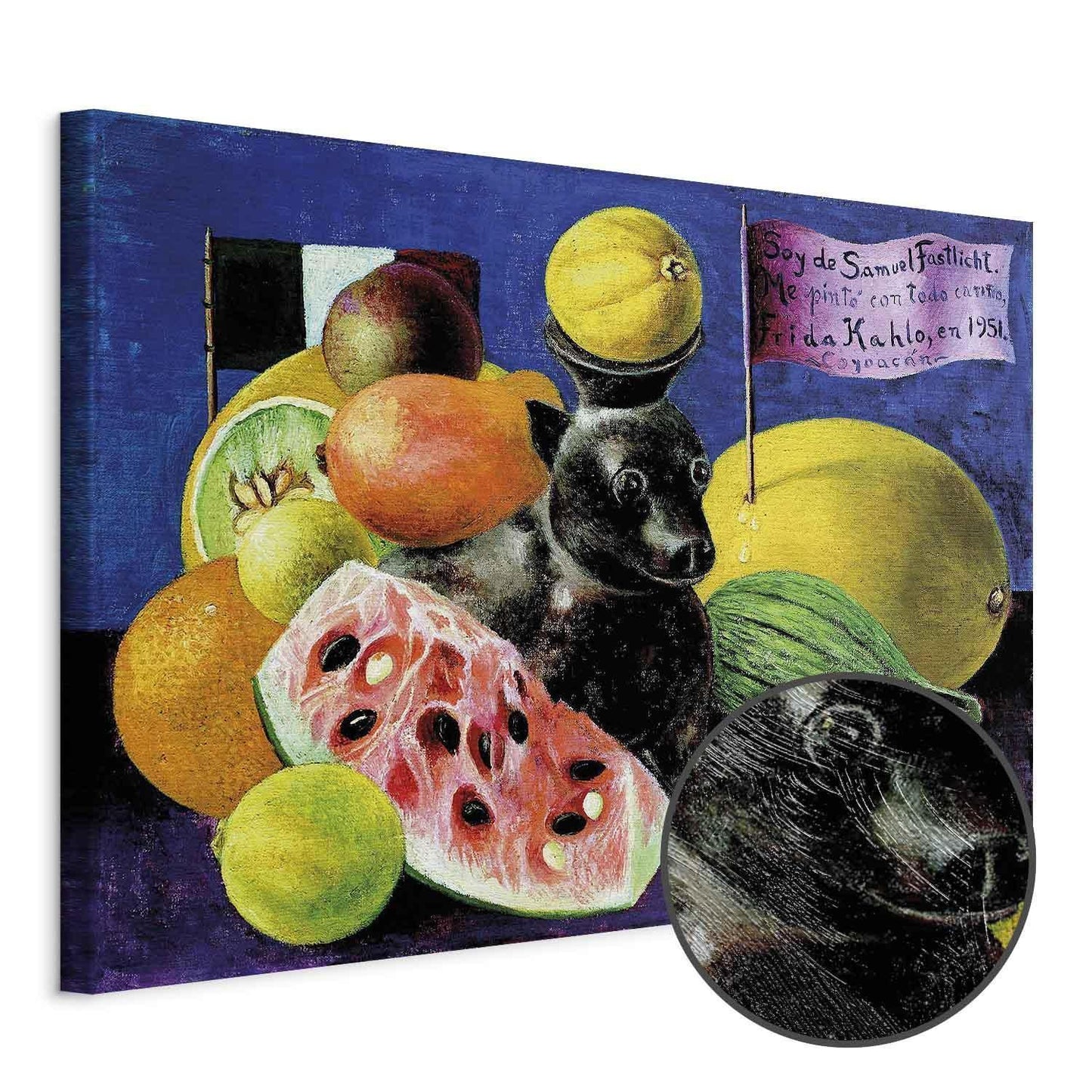 Leinwandbild - Frida Kahlo – Still Life