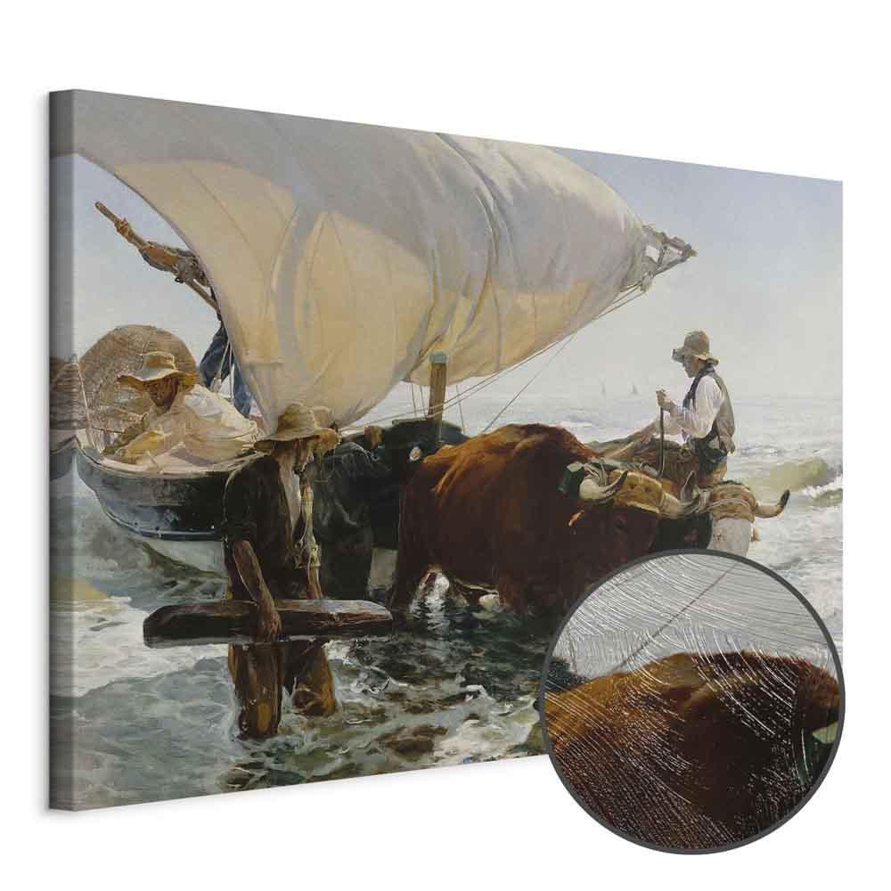 Leinwandbild - Joaquín Sorolla y Bastida – The Return from Fishing