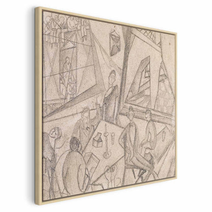 Leinwandbild - Frida Kahlo – Frida and Her Contemporaries