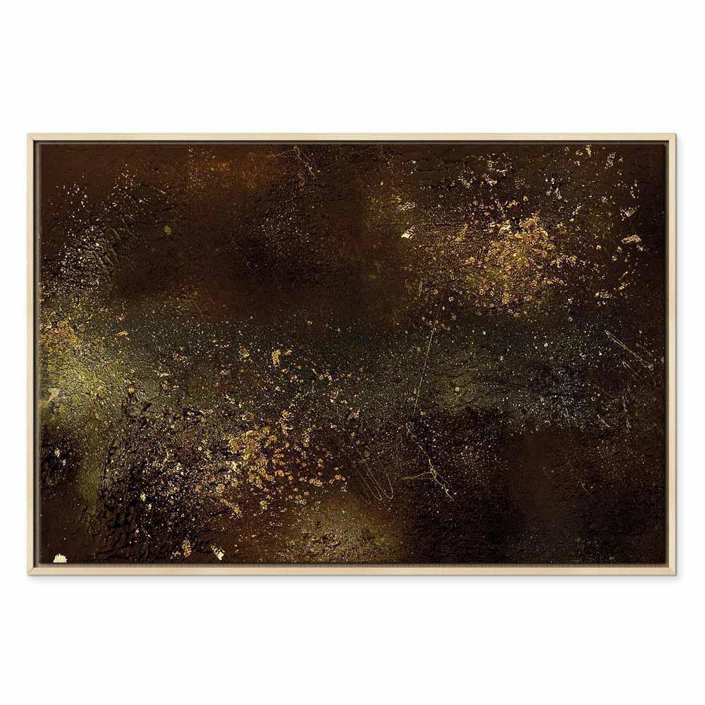 Leinwandbild - Golden Constellation (1 Part) Wide