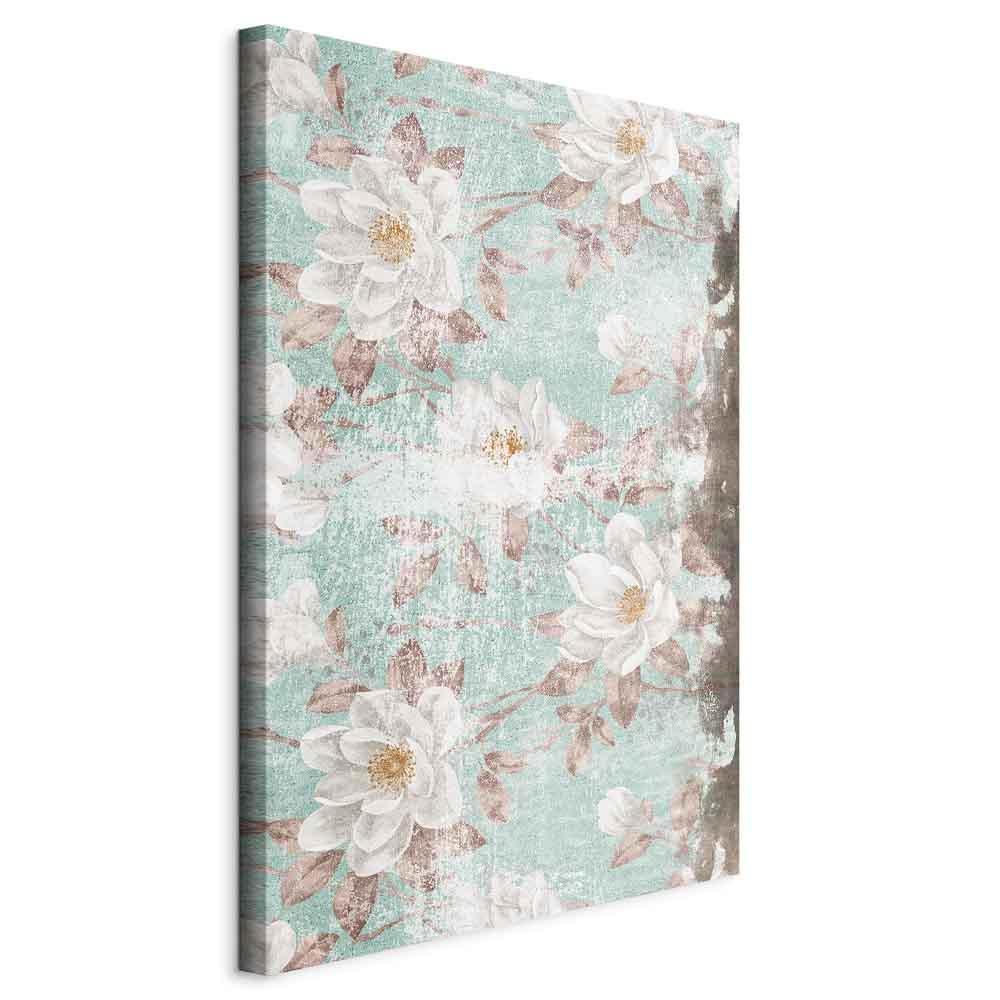 Leinwandbild - Roman Flowers (1 Part) Vertical