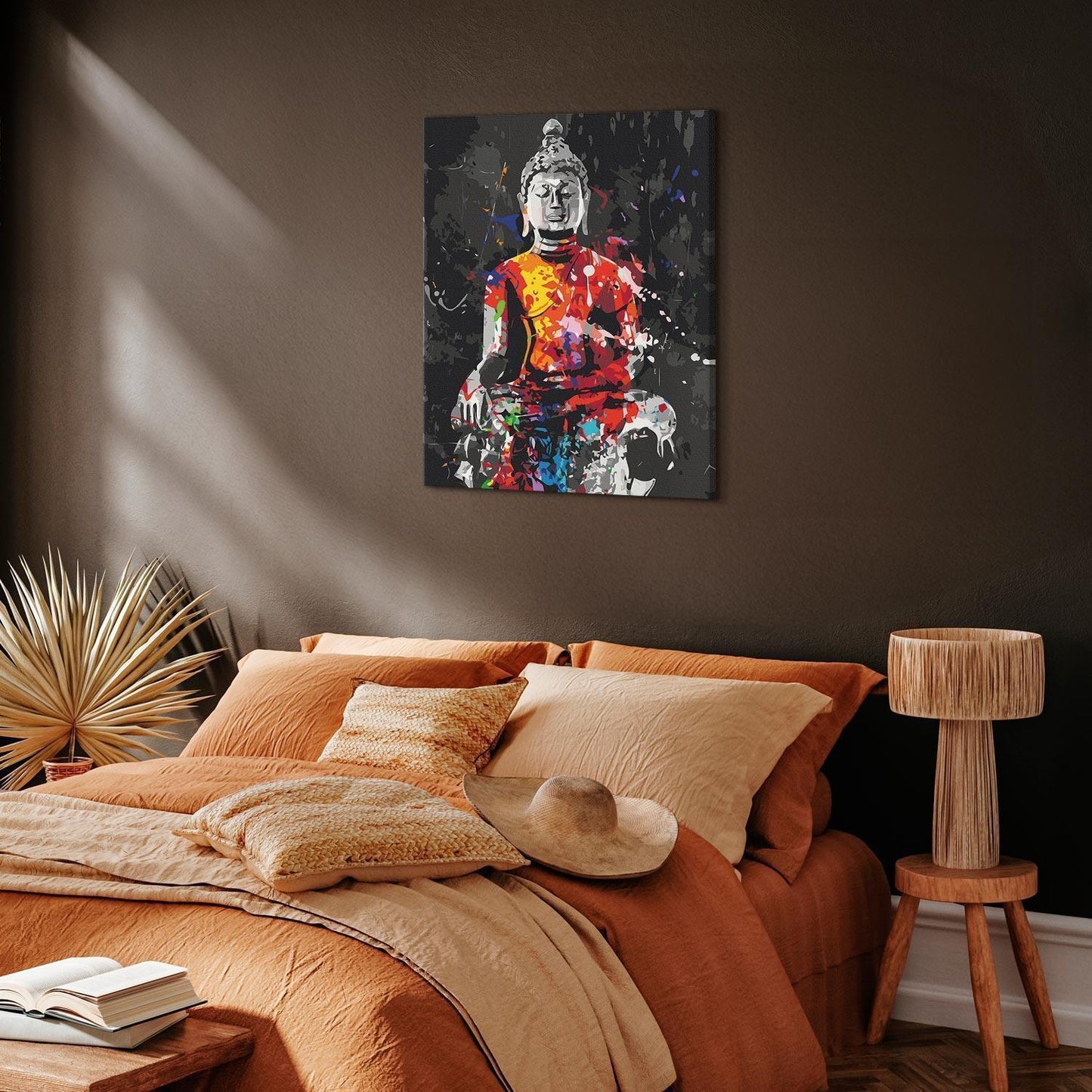 Malen nach Zahlen - Buddha in Colours