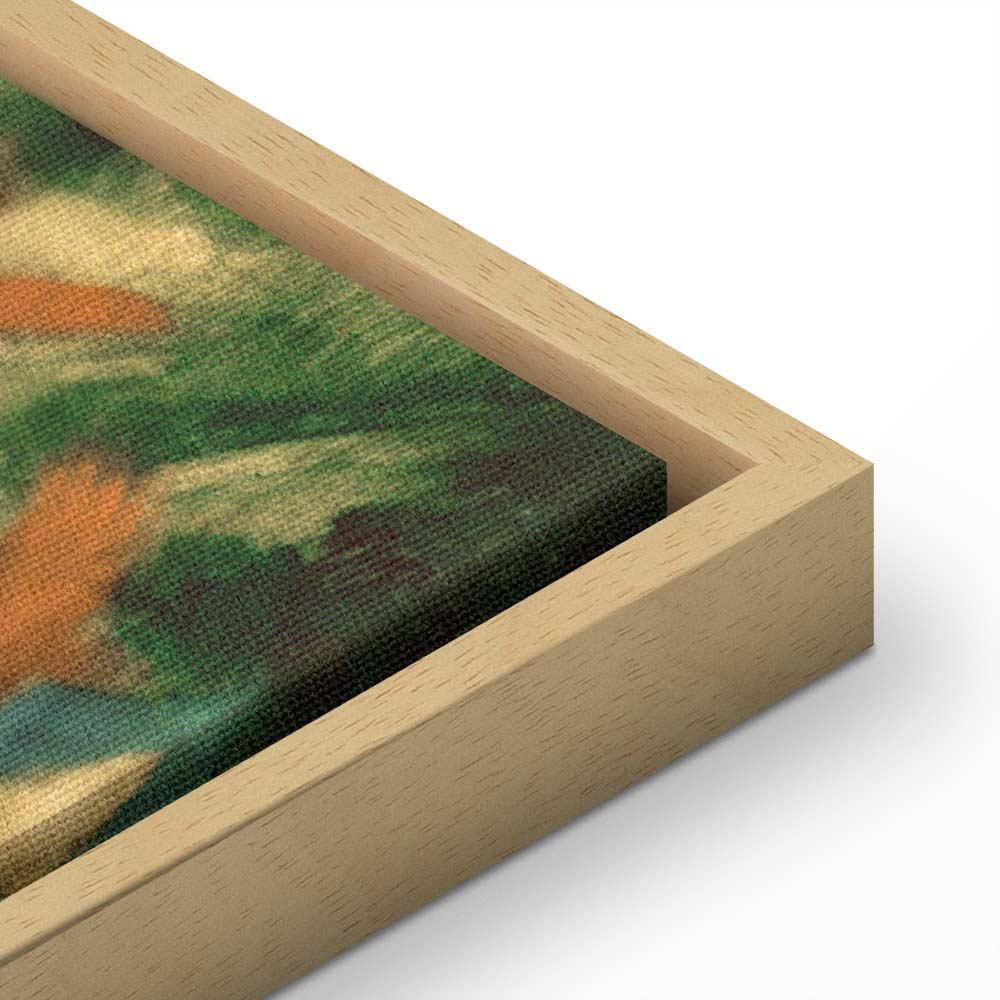 Leinwandbild - August Macke – Lady in Green Jacket