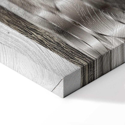 Leinwandbild - Metal World Map II