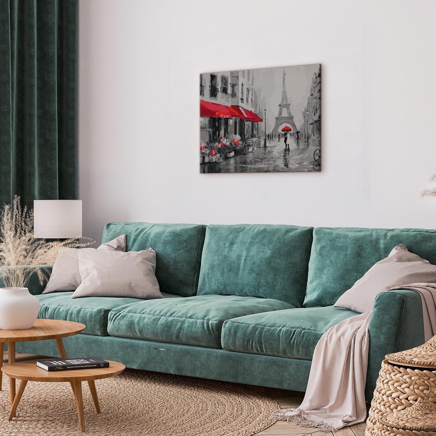 Malen nach Zahlen - Rainy Paris