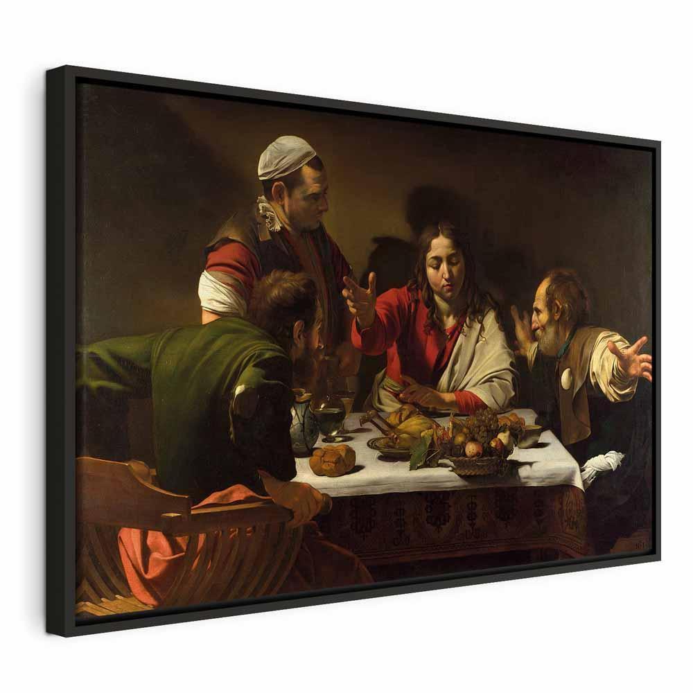 Leinwandbild - Caravaggio – Supper at Emmaus