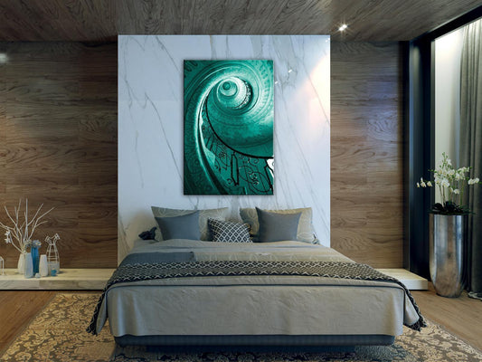 Leinwandbild - Architectural Spiral (1 Part) Vertical