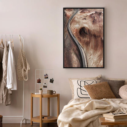 Leinwandbild - Mountain Serpentine (1 Part) Vertical