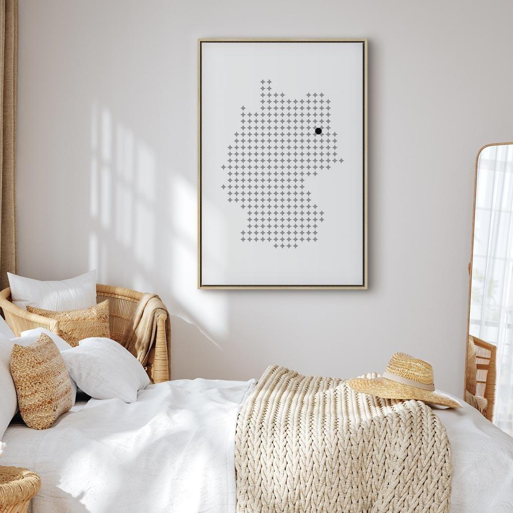 Leinwandbild - Germany (1 Part) Vertical