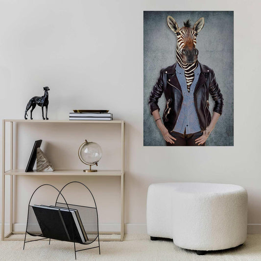 Poster - Zebra Eva Artgeist