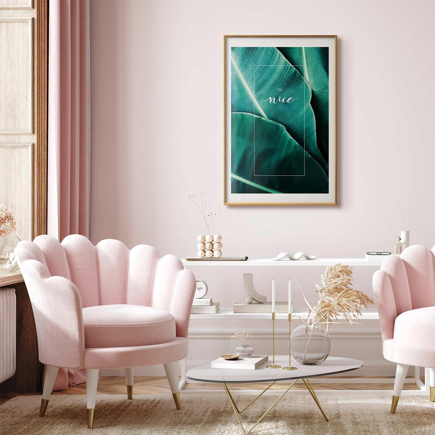 Poster - Be Nice Artgeist