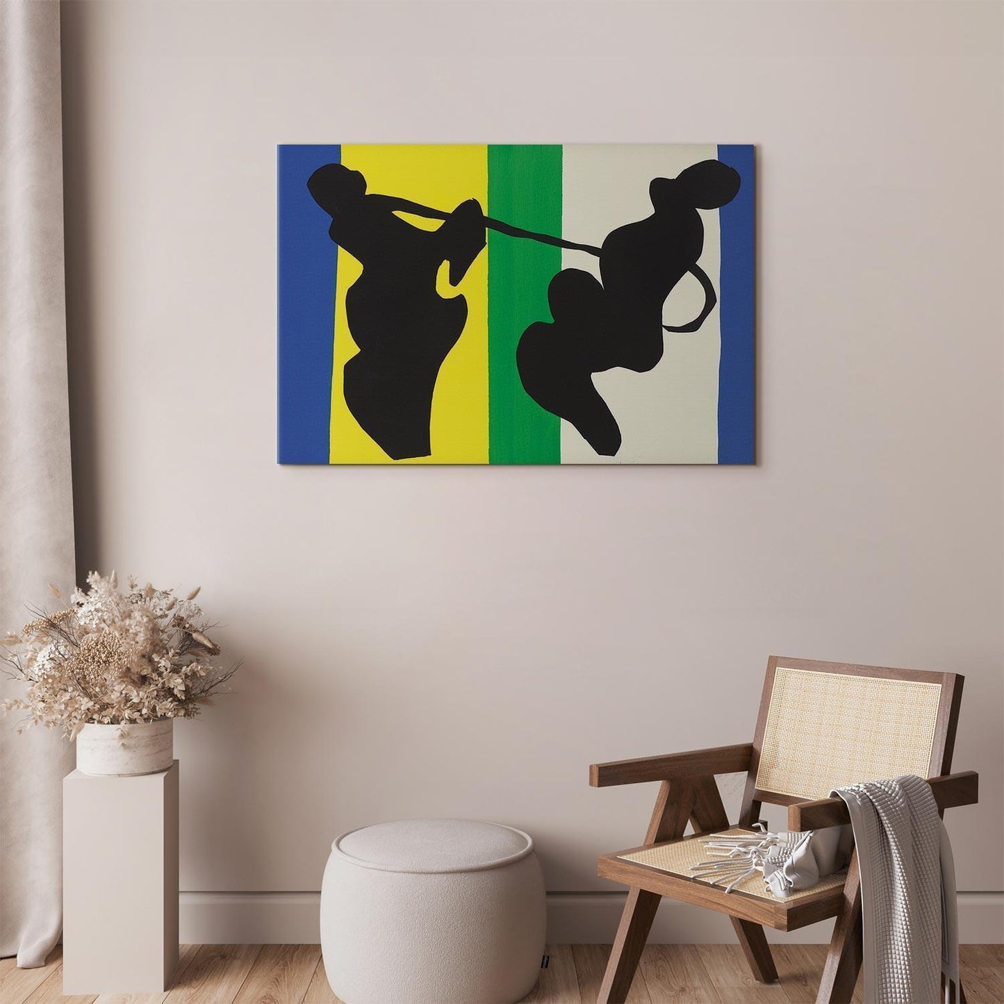 Leinwandbild - Henri Matisse – The Cowboy (from Jazz)