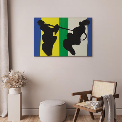 Leinwandbild - Henri Matisse – The Cowboy (from Jazz)