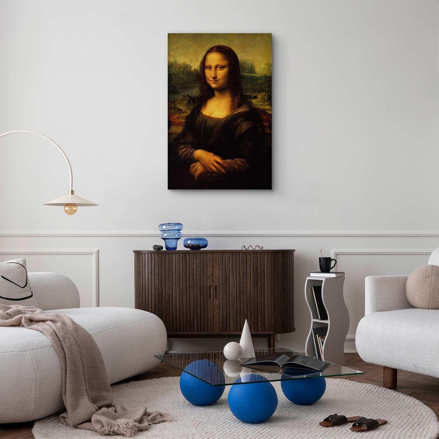 Leinwandbild - Mona Lisa Artgeist