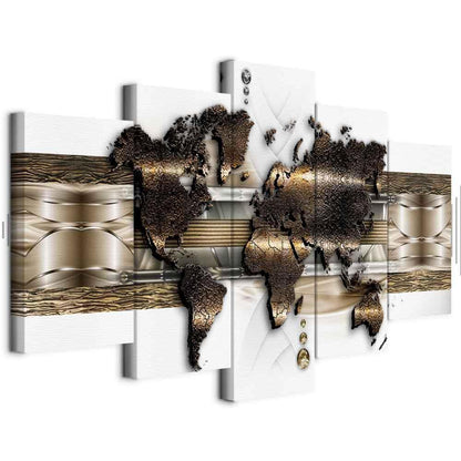 Leinwandbild - Metalic World