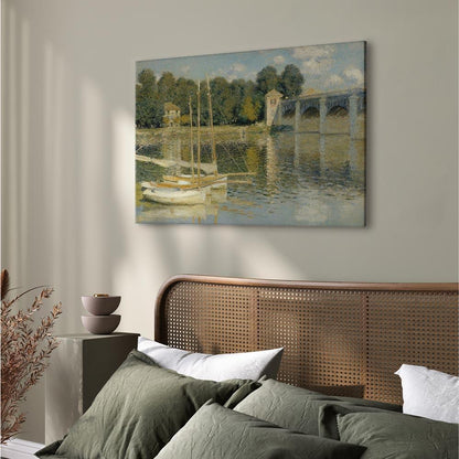 Leinwandbild - Claude Monet – Bridge at Argenteuil