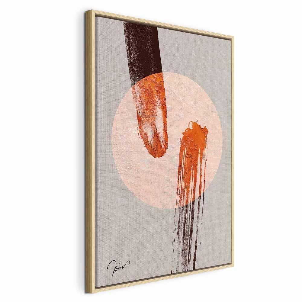 Leinwandbild - Two Comets (1 Part) Vertical