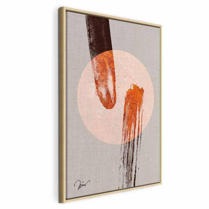 Leinwandbild - Two Comets (1 Part) Vertical